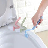 Curve Shape Mini Toilet Brush - Buy Online in Pakistan at Cosmia.pk