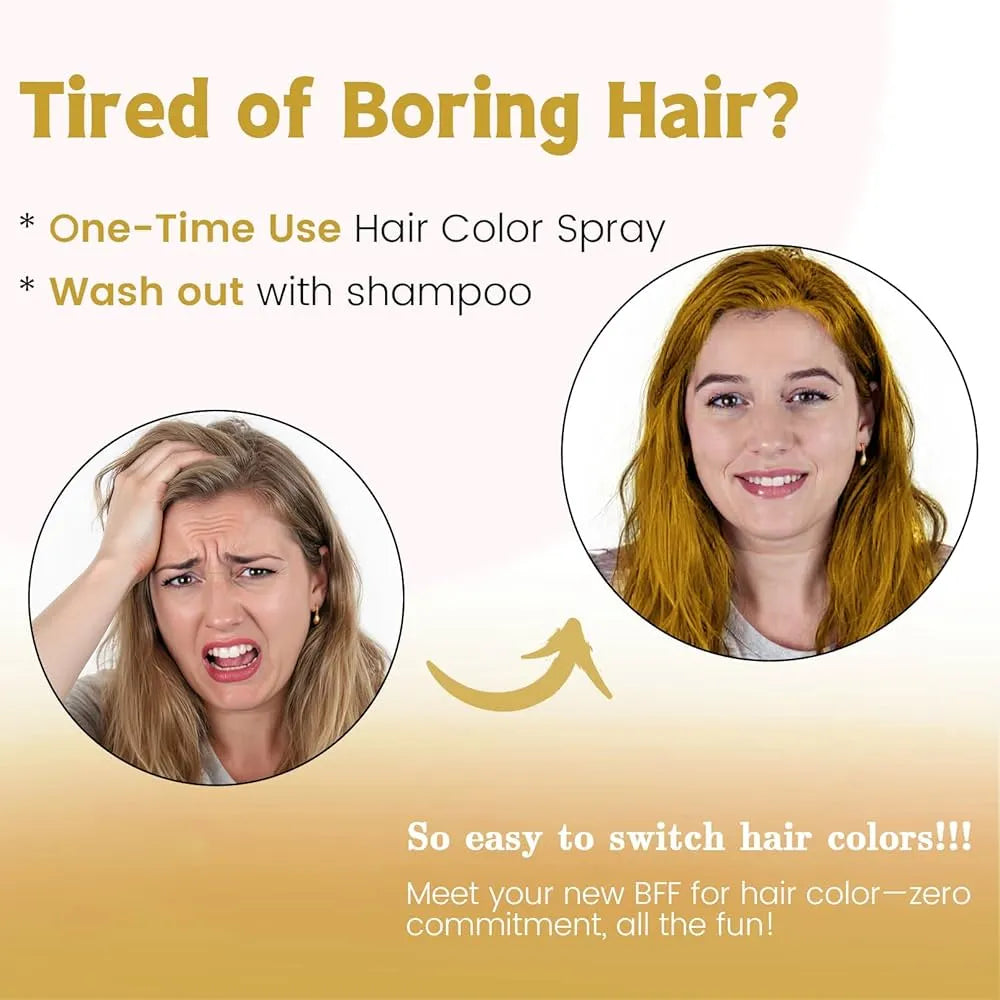 Imaj Mech Golden Hair Color Spary - 180ml - Buy Online in Pakistan at Cosmia.pk
