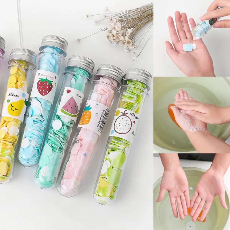 Flavour Design Tube Shape Bottle Paper Soap - Buy Online in Pakistan at Cosmia.pk
