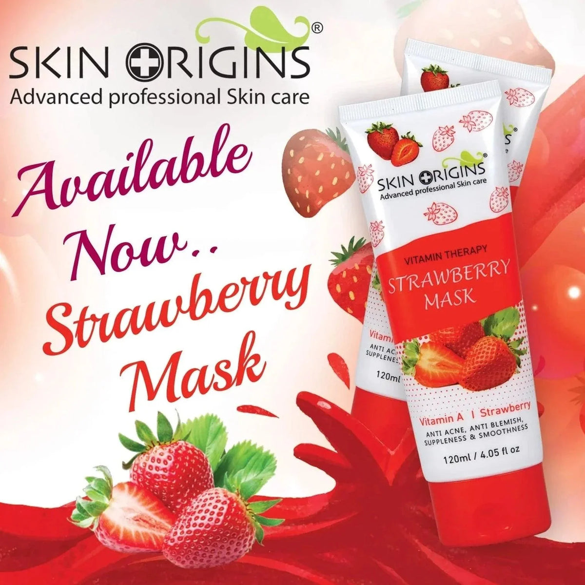 Skin Origins Strawberry Mask 120ml - Buy Online in Pakistan at Cosmia.pk