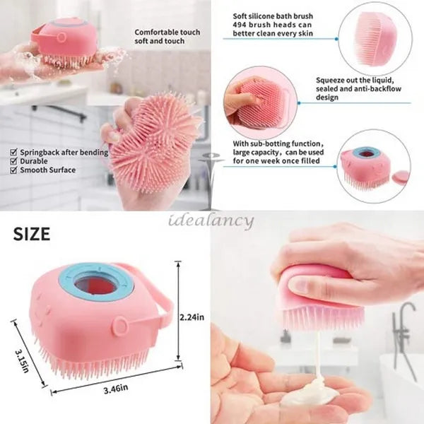 Soft Silicone Bath Brush Body Exfoliator Massage – For Smooth & - Buy Online in Pakistan at Cosmia.pk
