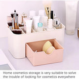 Cosmetic Makeup Organizers 7 Compartments with 1 Drawer Storage Box - Buy Online in Pakistan at Cosmia.pk
