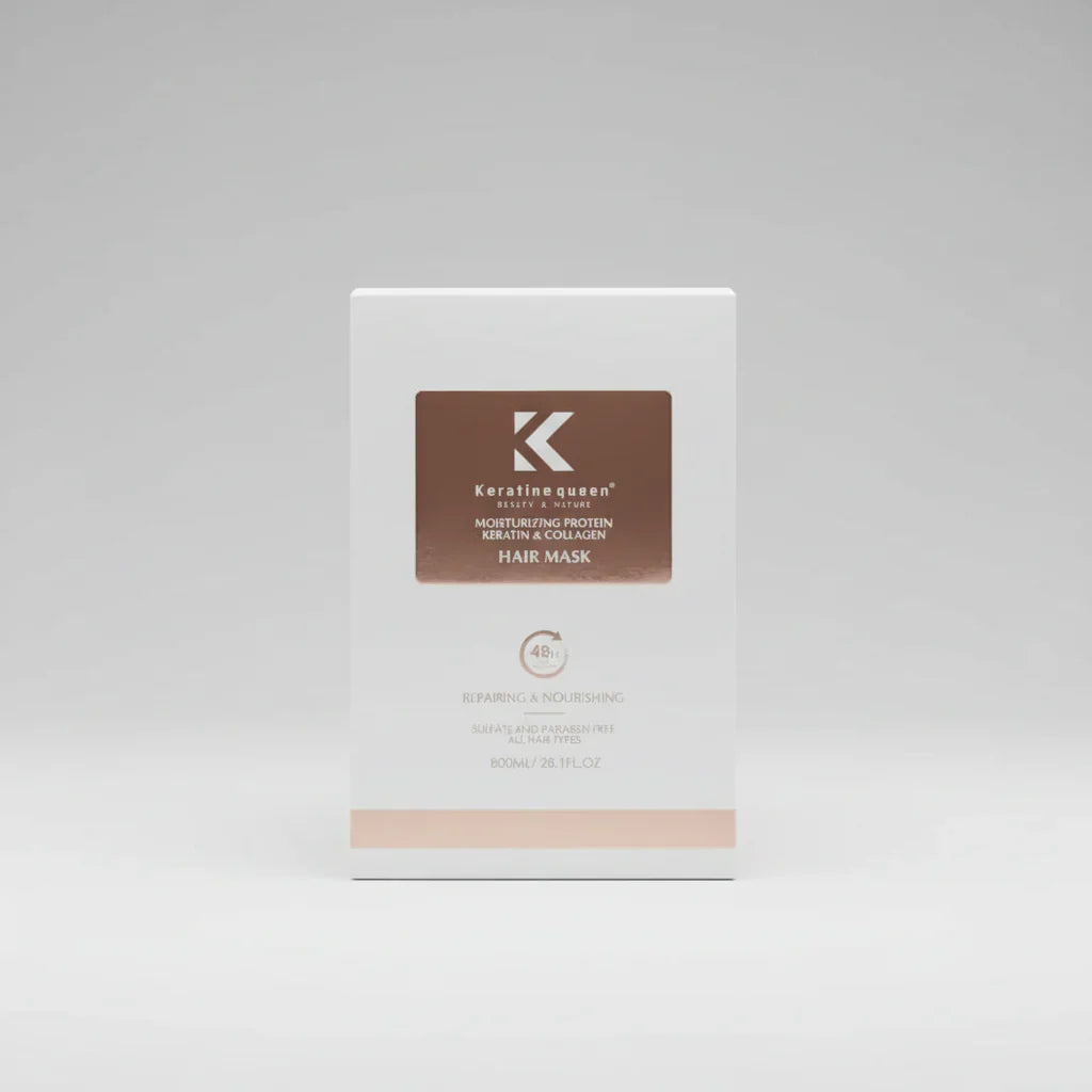 Keratine Queen Keratin & Collagen Moisturizing Protein Hair Mask - Buy Online in Pakistan at Cosmia.pk