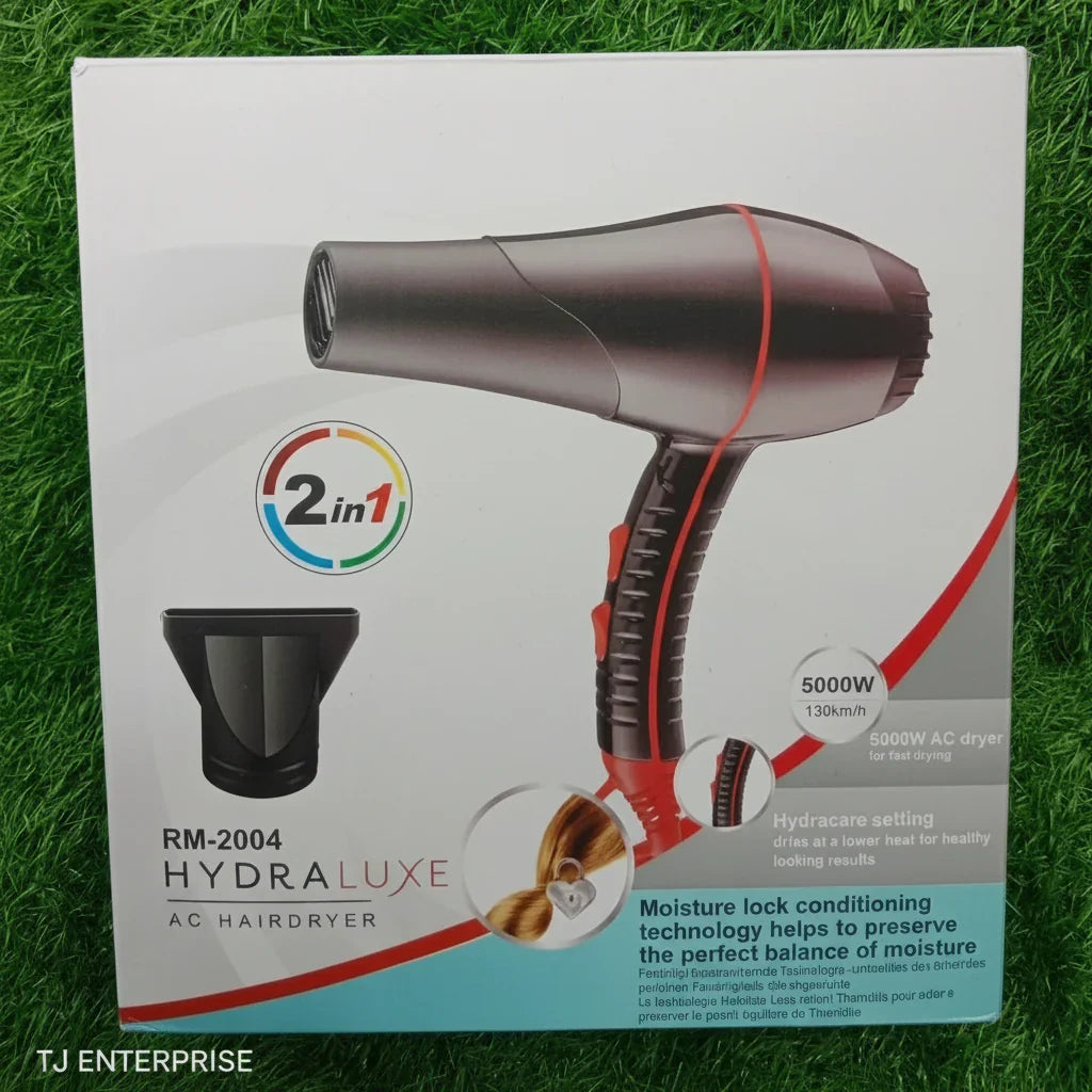 Professional Hair Dryer RM-2004 – Fast & Smooth Hair Styling Tool - Buy Online in Pakistan at Cosmia.pk