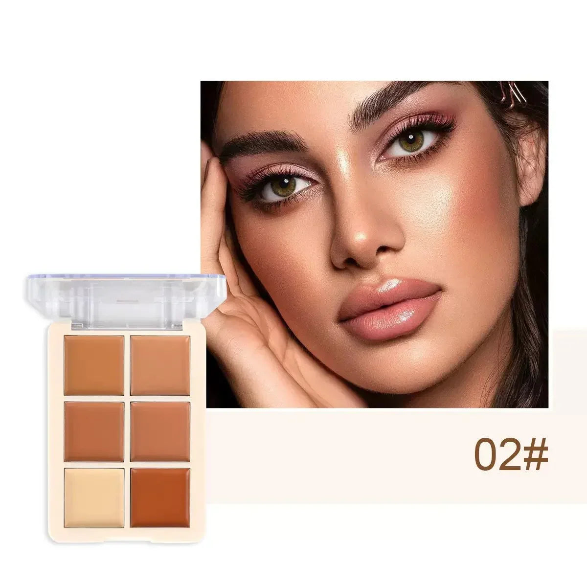 MSYAHO 6 Colors Concealer Palette - Buy Online in Pakistan at Cosmia.pk