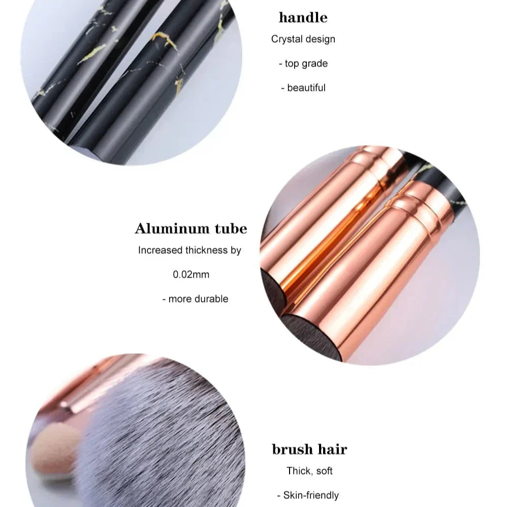 Marble High Quality Brush Set - Buy Online in Pakistan at Cosmia.pk