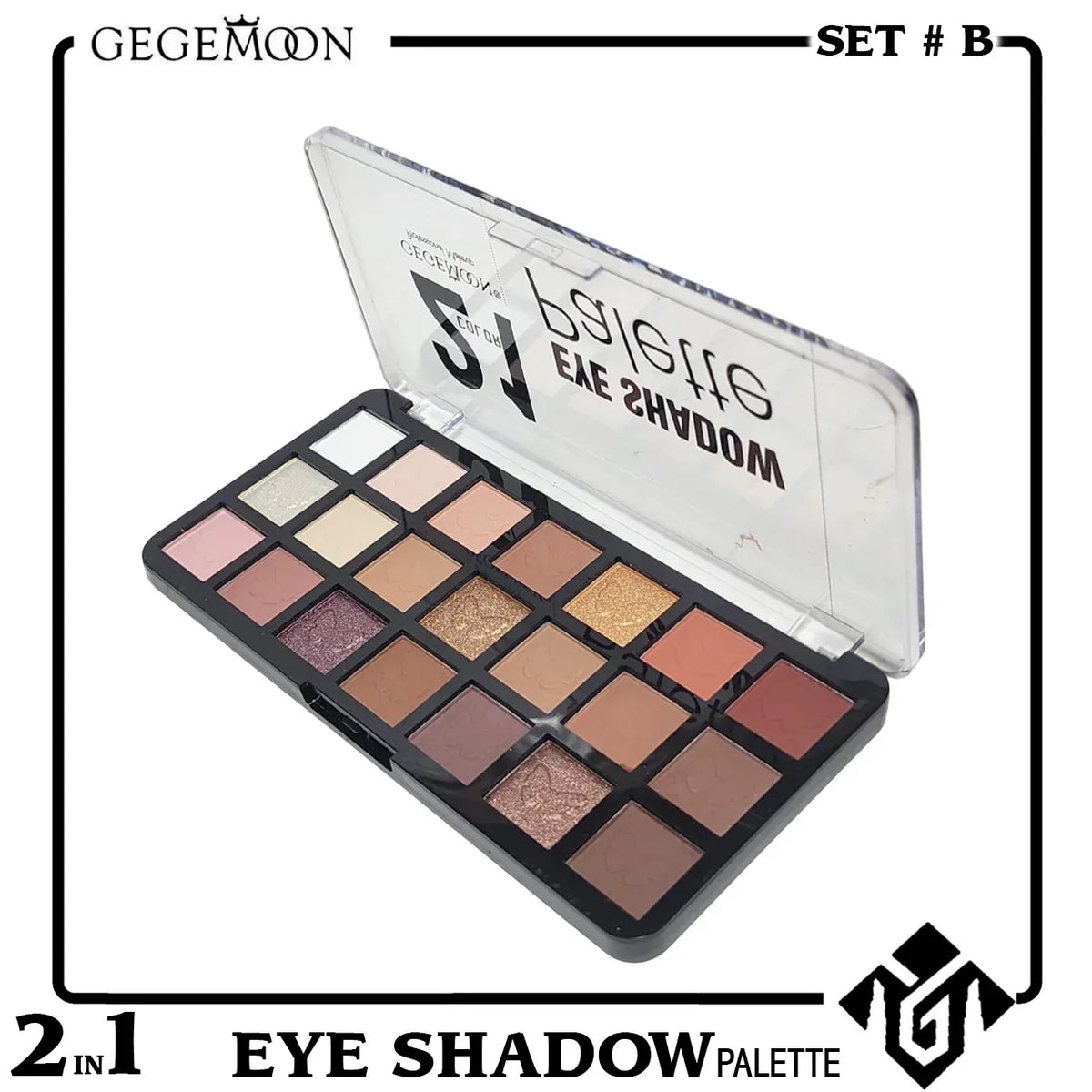 Gege Moon Eyeshadow Palette - 21 Colors - Buy Online in Pakistan at Cosmia.pk