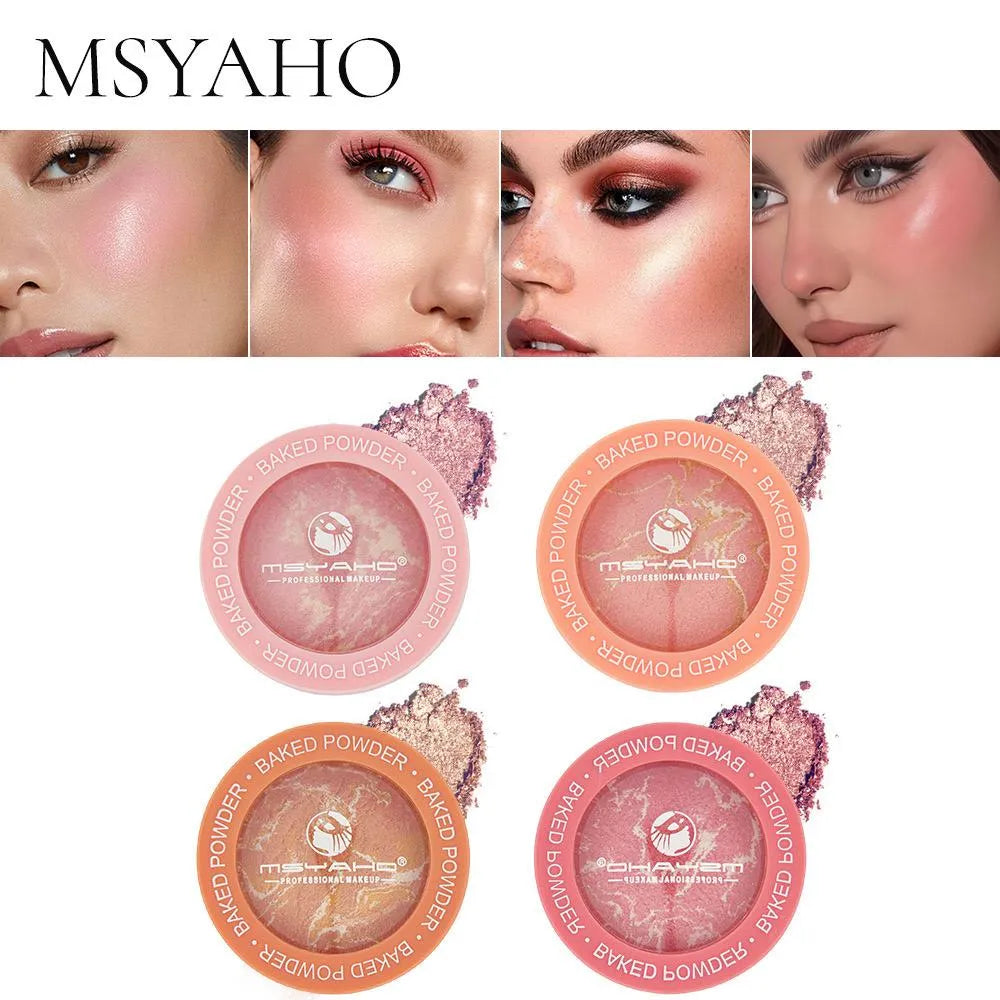 MSYAHO Baked Powder Terra Cotta Blush - Buy Online in Pakistan at Cosmia.pk