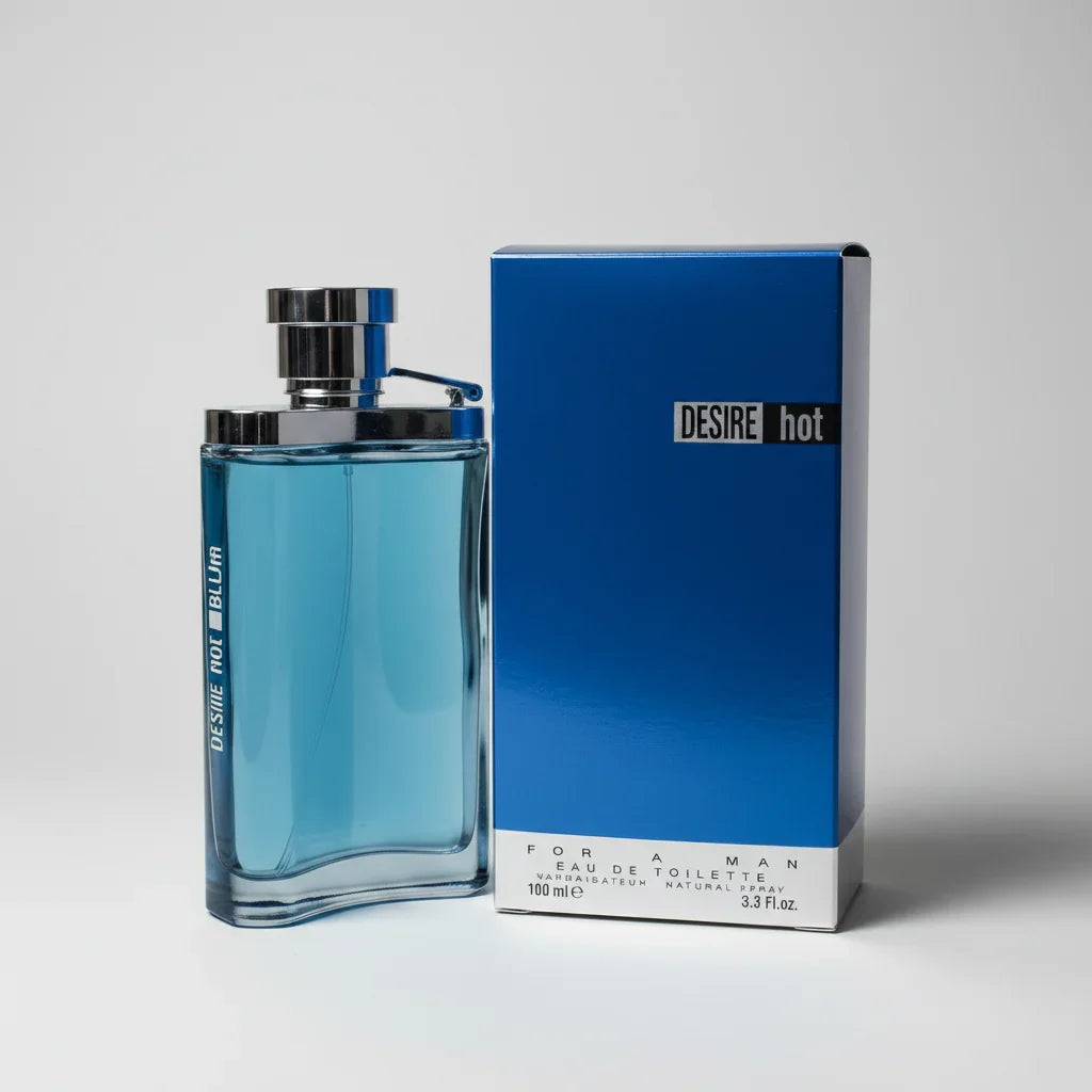 Desire Hot Blue Eau de Toilette Perfume - 100ml - Buy Online in Pakistan at Cosmia.pk