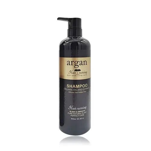 Argan Hair Nursing Sleek & Smooth Shampoo - 900ml - Buy Online in Pakistan at Cosmia.pk