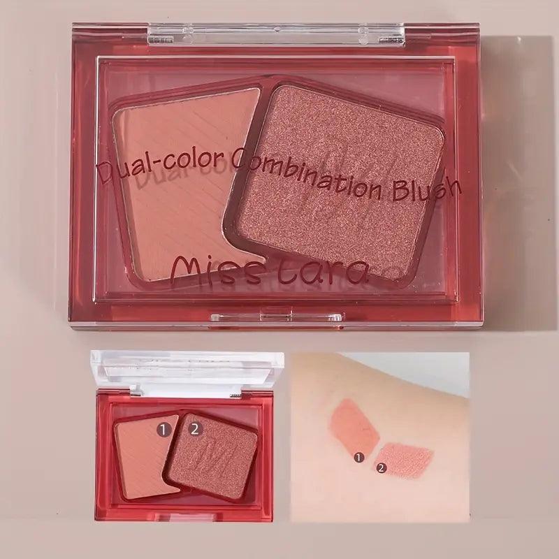 Miss Lara Two Tone Blush Palette - Buy Online in Pakistan at Cosmia.pk