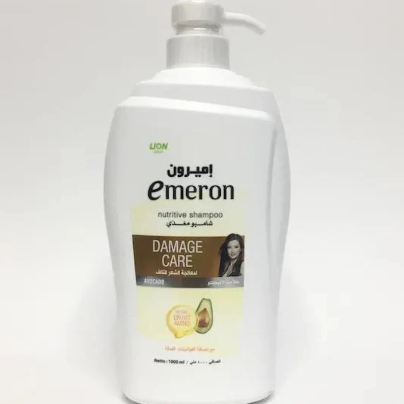 Emeron Nutritive Shampoo Damage Care with Avocado - 1000ml - Buy Online in Pakistan at Cosmia.pk