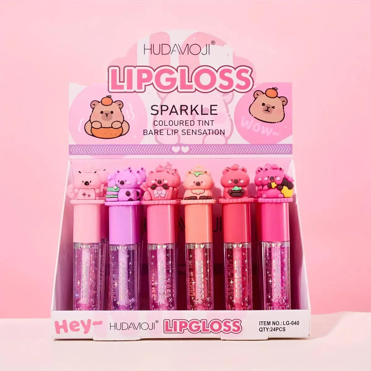 Hudamoji Sparkle Coloured Tint Lipgloss - Buy Online in Pakistan at Cosmia.pk