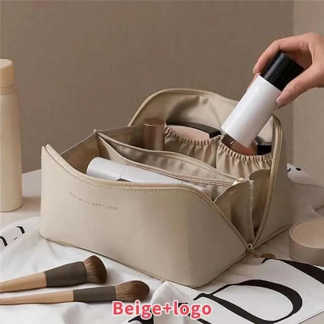 Large Capacity Cosmetic Bag Portable Makeup Pouch - Buy Online in Pakistan at Cosmia.pk