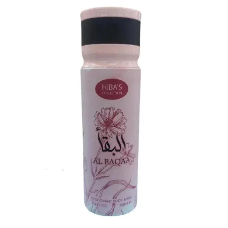 HIBA'S Collections Body Spray 200 ML AL Baqaa - Buy Online in Pakistan at Cosmia.pk