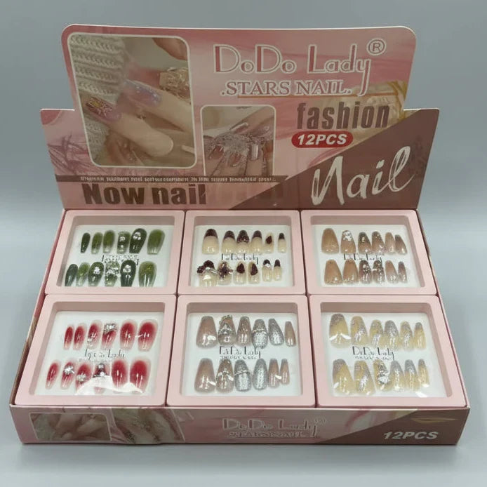 DoDo Lady Stars Nail Set - Buy Online in Pakistan at Cosmia.pk