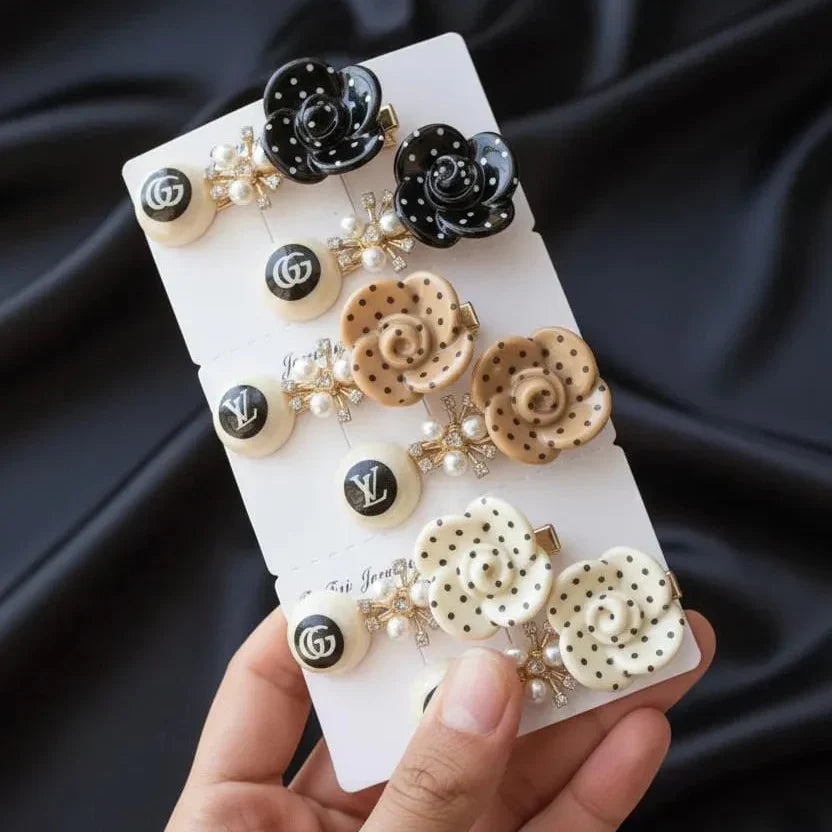 Girl hair clip 6 pcs card new gift item - Buy Online in Pakistan at Cosmia.pk