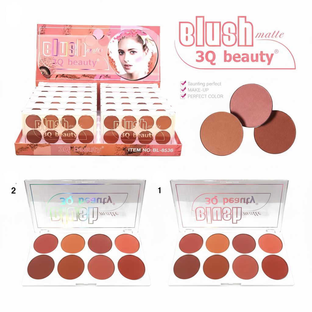 3Q Matte Blush Nude Shades – Soft Matte Nude Blush - Buy Online in Pakistan at Cosmia.pk