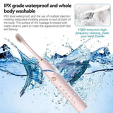 USB Rechargeable Ultrasonic Tooth Brush with 4 Brush Heads - Buy Online in Pakistan at Cosmia.pk
