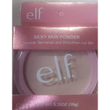e.l.f. Silky Skin Powder compact Fair lightest tone in pink packaging