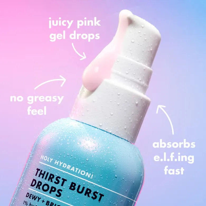 e.l.f. Skin Holy Hydration Thirst Burst Drops Dewy + Brightening - 30ml - Buy Online in Pakistan at Cosmia.pk