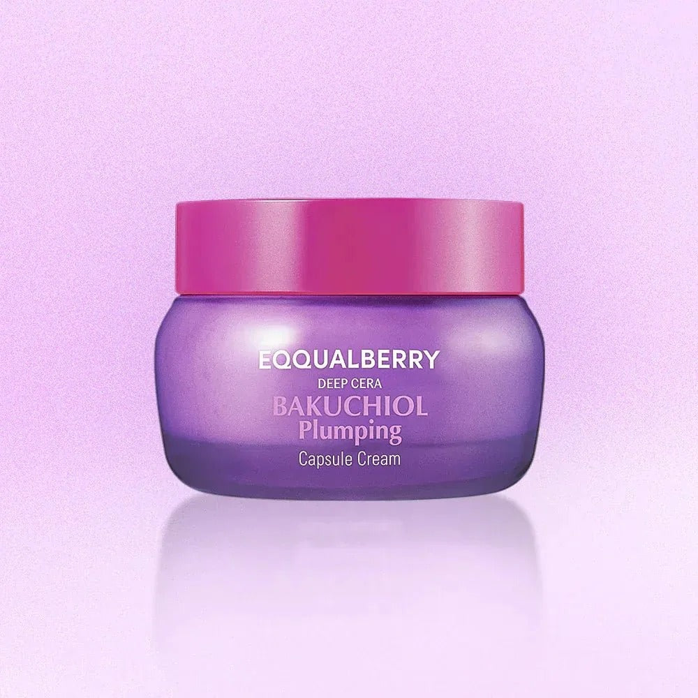 Eqqualberry Bakuchiol Plumping Capsule Cream studio shot online in Pakistan