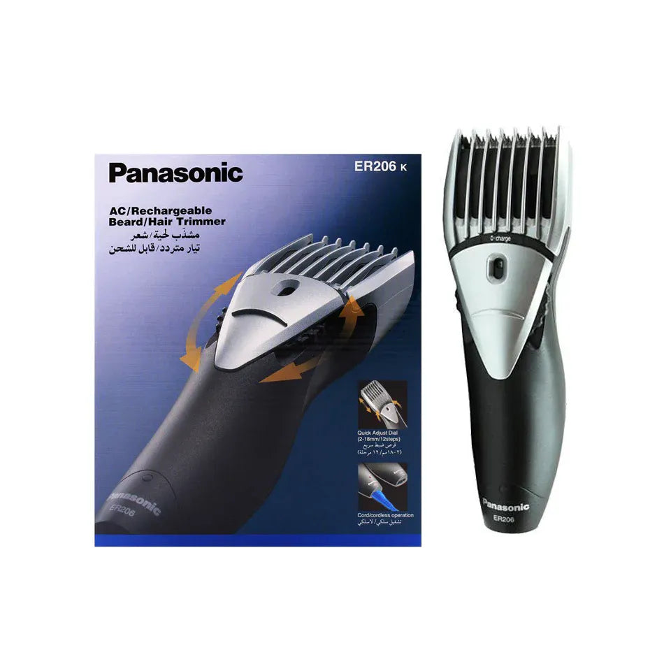 Panasonic ER206-K Hair & Beard Trimmer - Buy Online in Pakistan at Cosmia.pk