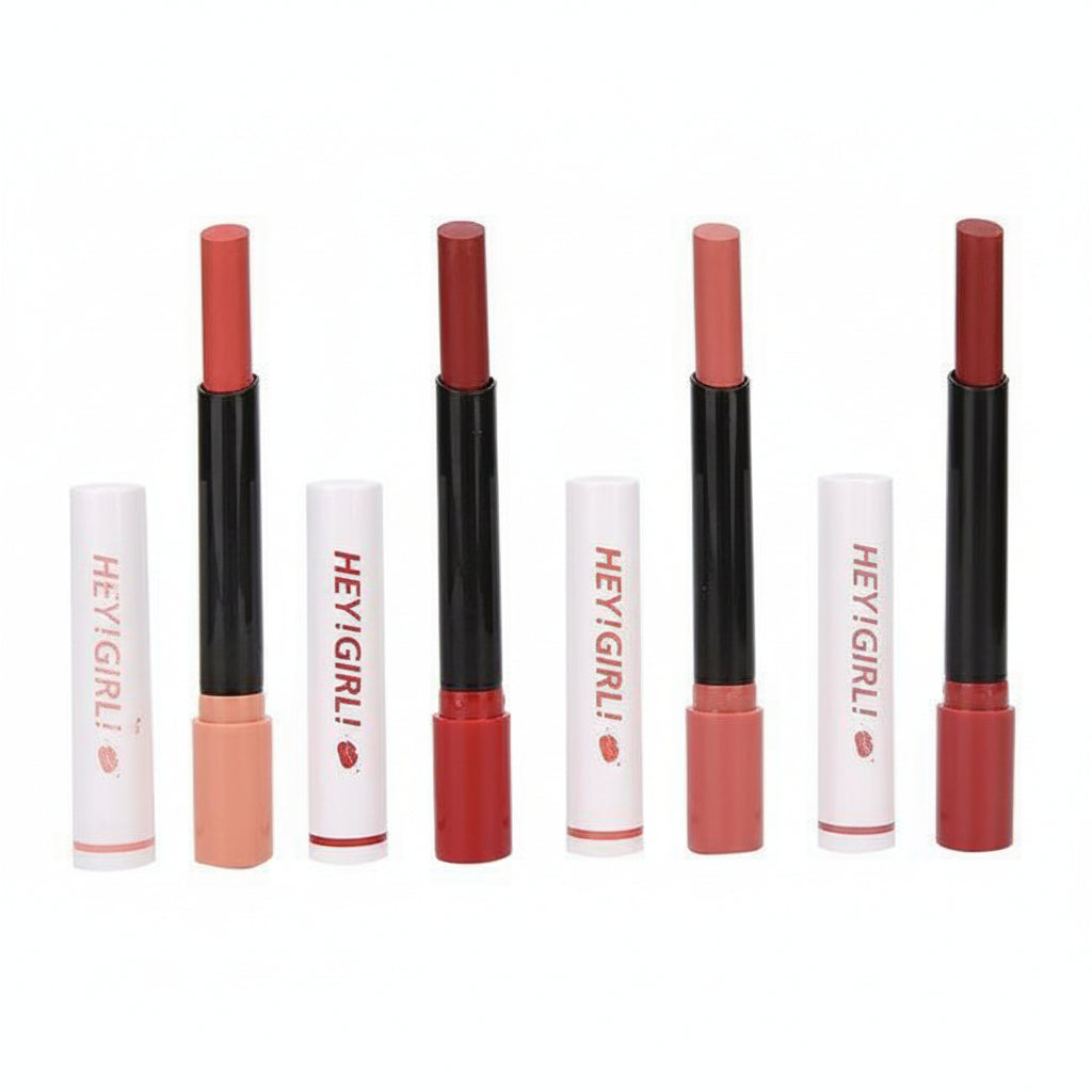 Heng Fang Hey Girl Velvet Matte Lipsticks - Pack Of 4 - Buy Online in Pakistan at Cosmia.pk