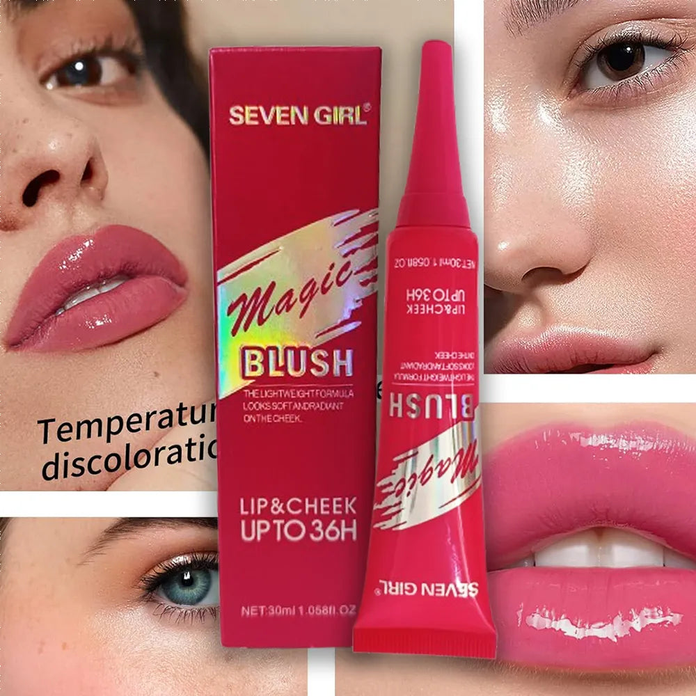 Seven Girl Magic Lip & Cheek Blush - 30ml - Buy Online in Pakistan at Cosmia.pk