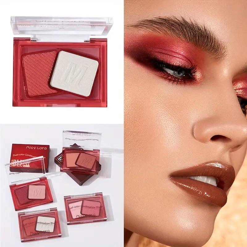 Miss Lara Two Tone Blush Palette - Buy Online in Pakistan at Cosmia.pk