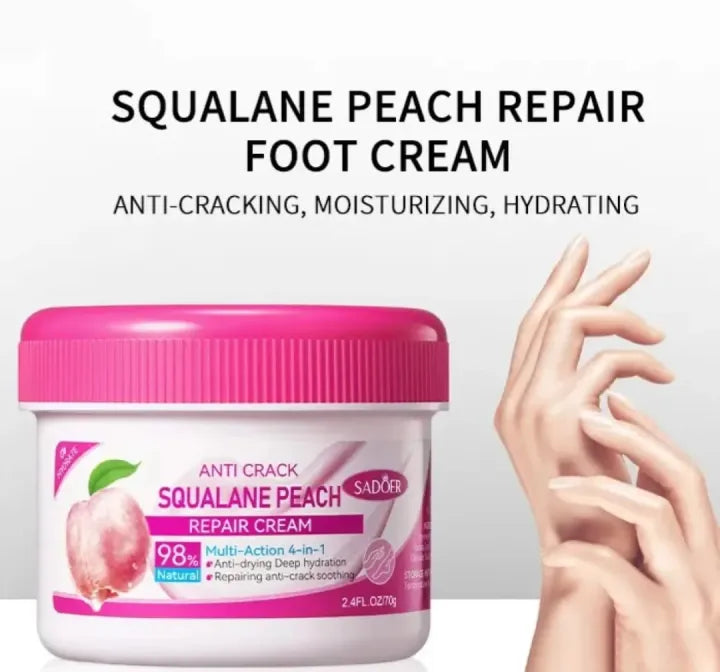 Sadoer Anti Crack Squalene Peach Repair Cream 70g - Buy Online in Pakistan at Cosmia.pk