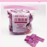 Bioaqua Compressed Facial Toffee Face Sheet Mask - 50 Pcs - Buy Online in Pakistan at Cosmia.pk