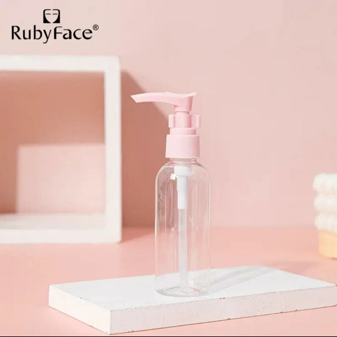 Travel Refillable Bottles Set with Pouch – 6Pcs - Buy Online in Pakistan at Cosmia.pk