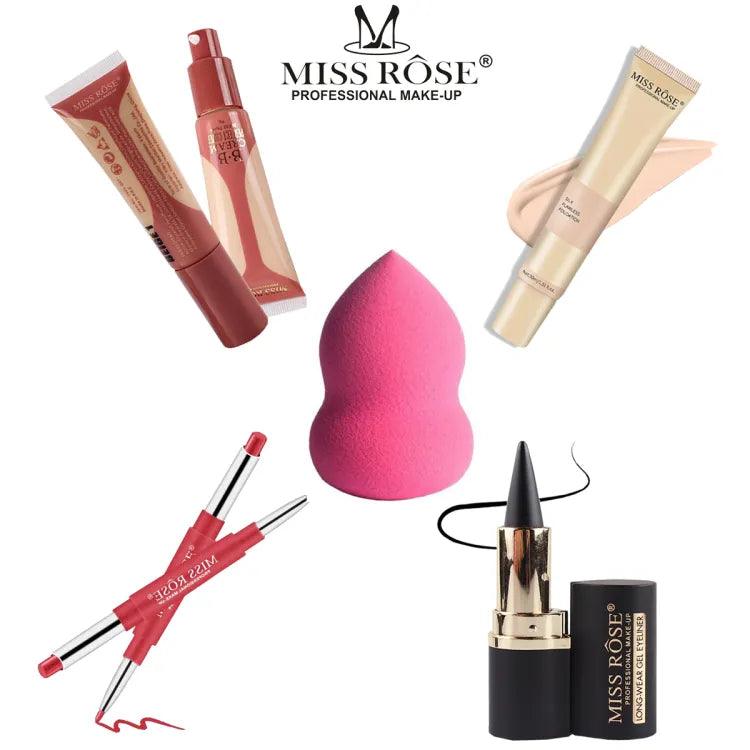 Miss Rose 5 Pcs Everyday Glam Makeup Kit - Buy Online in Pakistan at Cosmia.pk