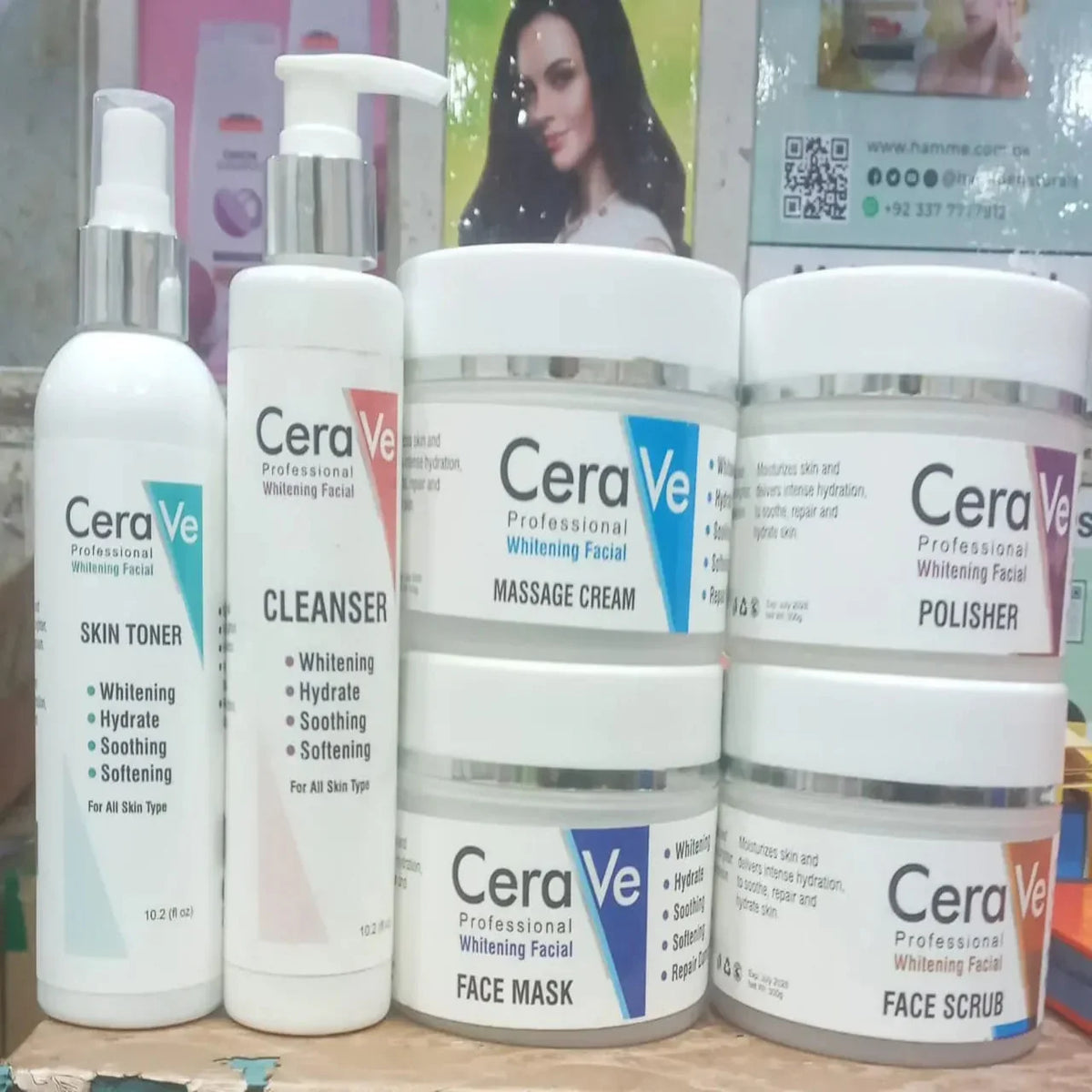 CeraVe Professional Whitening Facial Kit - Buy Online in Pakistan at Cosmia.pk
