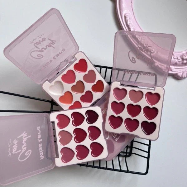 Miss Lara Heart Candy Solid lipstick Ultimate candy love Lip Palette - Buy Online in Pakistan at Cosmia.pk