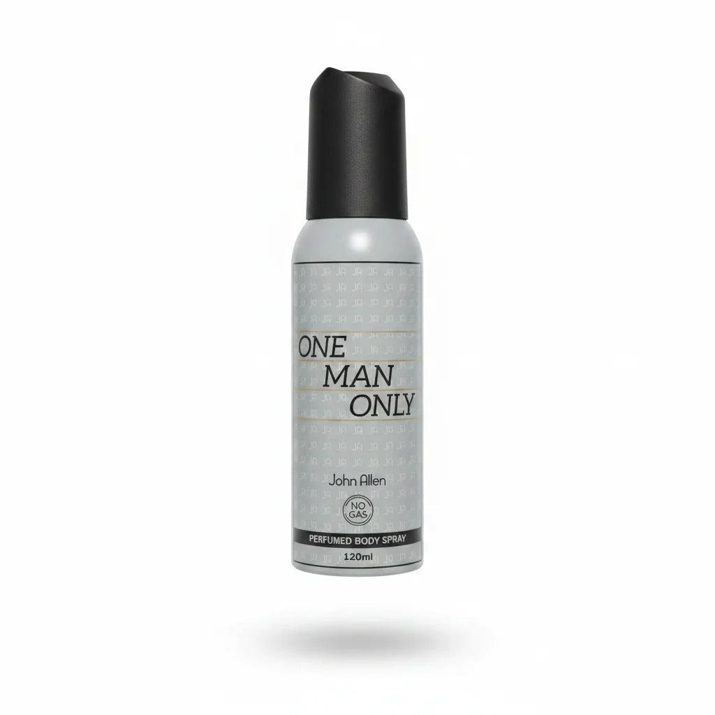 John Allen One Man Only Perfumed Body Spray – 120ml - Buy Online in Pakistan at Cosmia.pk