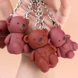 Julystar Bear Keychain Style Trendy Lip Gloss - Buy Online in Pakistan at Cosmia.pk
