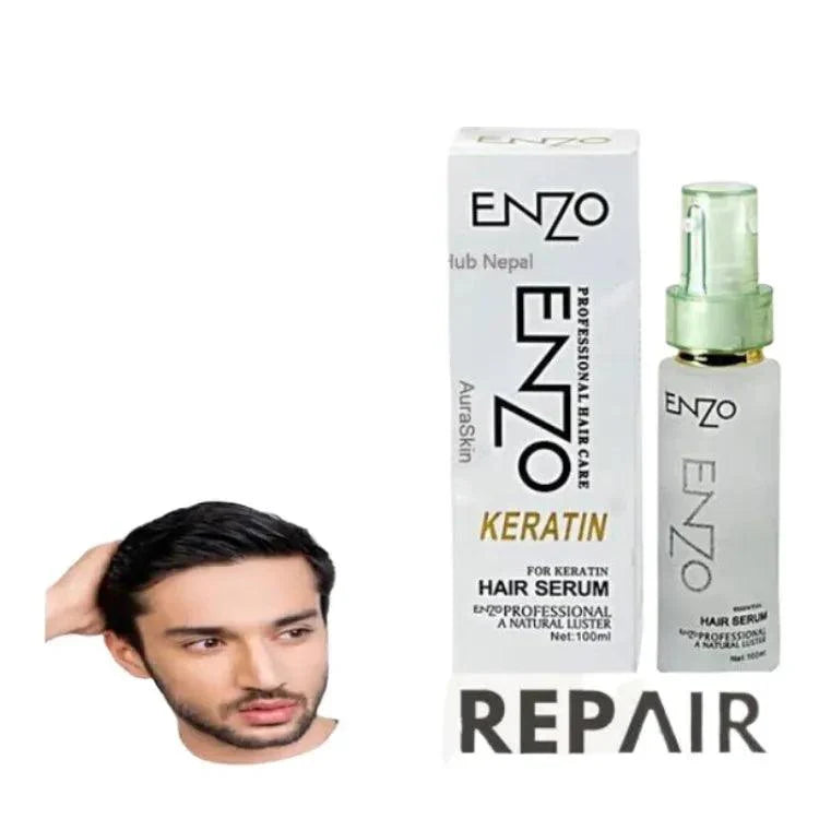 Enzo Keratin Hair Serum - 100ml - Buy Online in Pakistan at Cosmia.pk