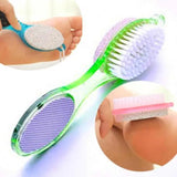 4 In 1 Foot Scrubber With Pedicure And Manicure Callus remover - Buy Online in Pakistan at Cosmia.pk