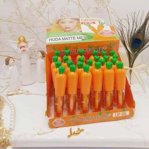 Huda Matte Me Carrot Lip Oil Each - Buy Online in Pakistan at Cosmia.pk