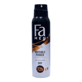 Fa Men Invisible Power Dry 72h Anti-Perspirant Deodorant 200ml – Clean Fresh Scent - Image 2