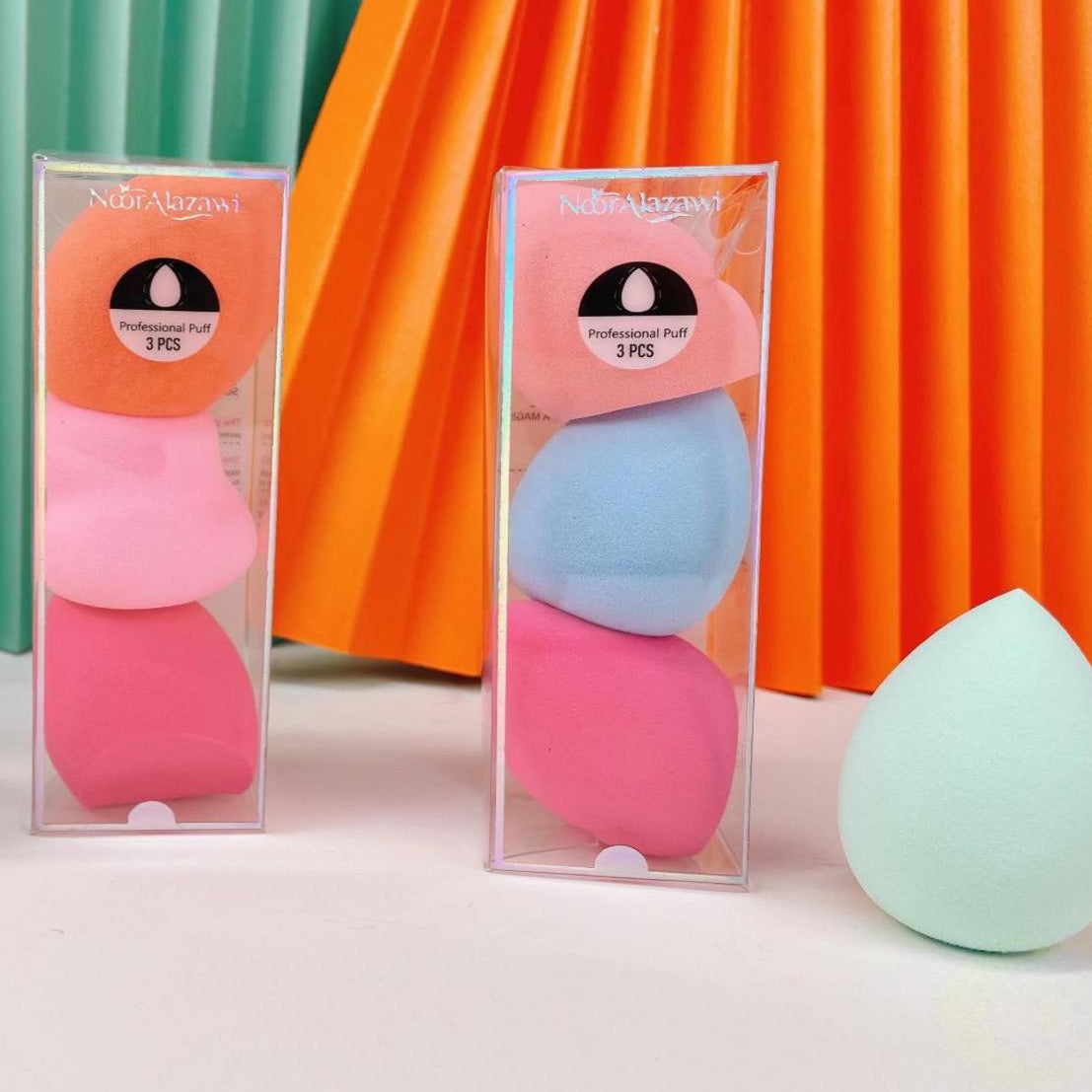 NOOR ALAZAWI 3pcs Beauty Blending Makeup Sponge - Buy Online in Pakistan at Cosmia.pk