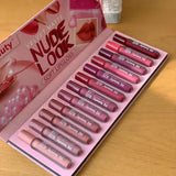 3Q Beauty Matte Velvet Lip Gloss Set of 12 - Buy Online in Pakistan at Cosmia.pk