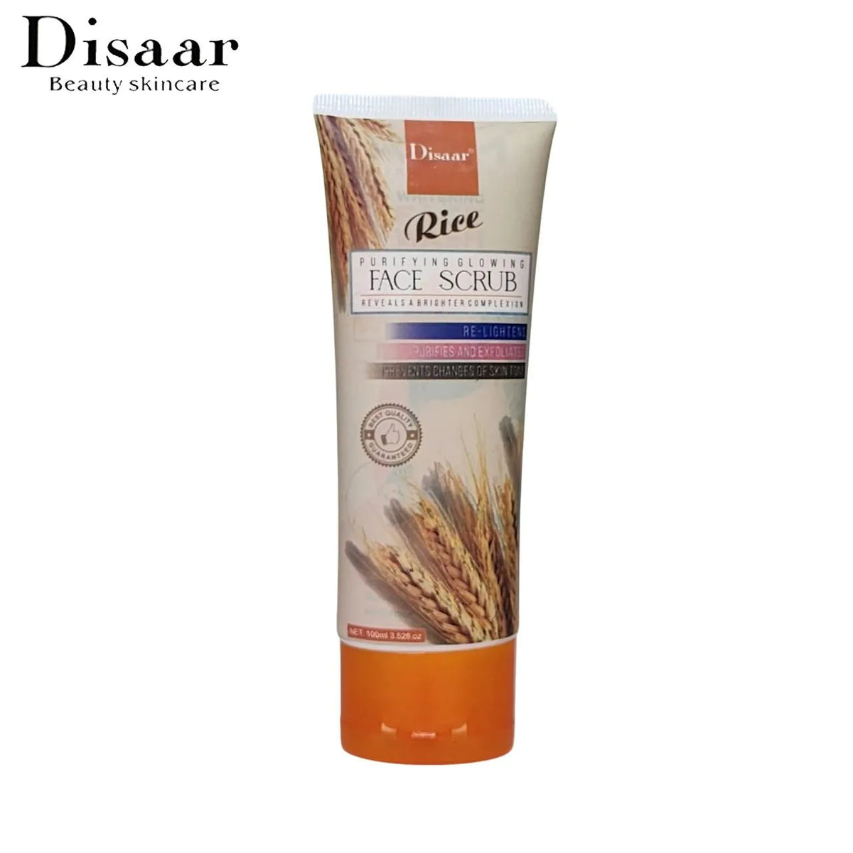 Disaar Rice Face Scrub - 100ml - Buy Online in Pakistan at Cosmia.pk