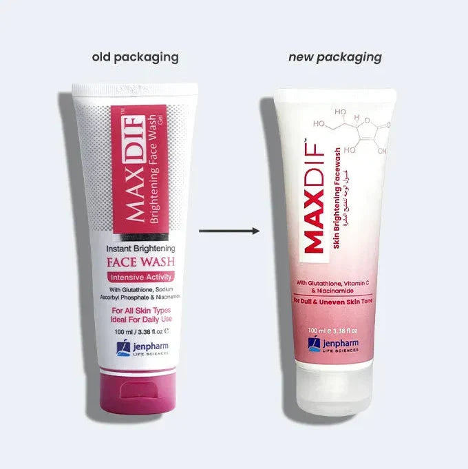 Jenpharm Maxdif Facewash - 100ml - Buy Online in Pakistan at Cosmia.pk