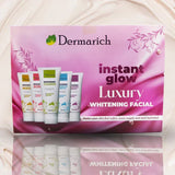 Dermarich Instant Glow Luxury Whitening Facial Kit- 5 Steps - Buy Online in Pakistan at Cosmia.pk
