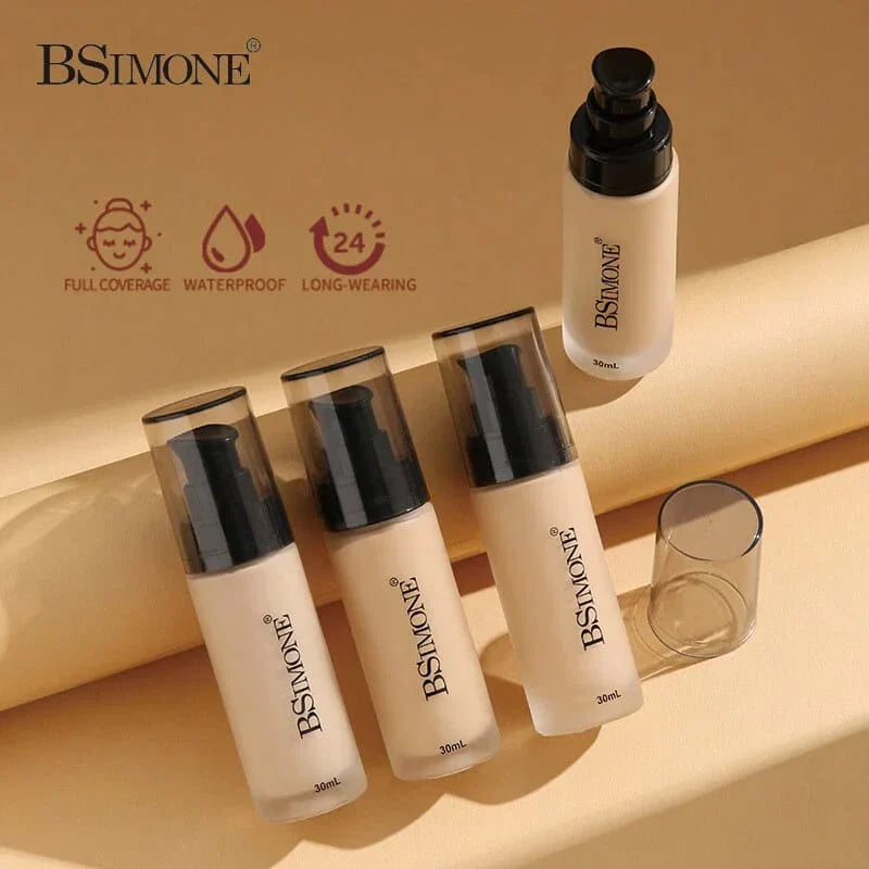 BSimone Long-Lasting High Coverage Foundation-30ml - Buy Online in Pakistan at Cosmia.pk