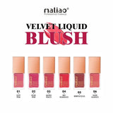 6 Pcs Maliao Velvet Liquid Blush - Buy Online in Pakistan at Cosmia.pk