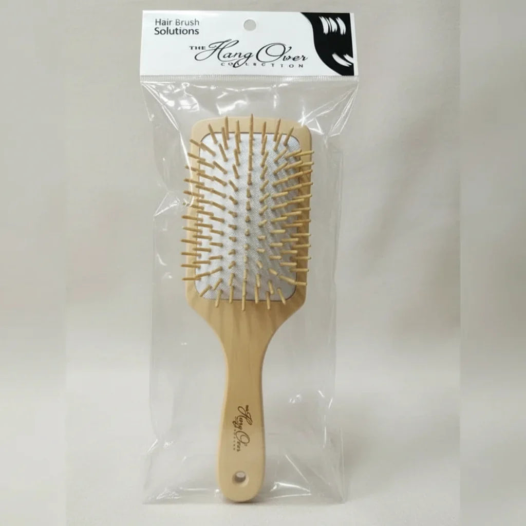 Wood Bristles Wooden Hair Brush - Buy Online in Pakistan at Cosmia.pk